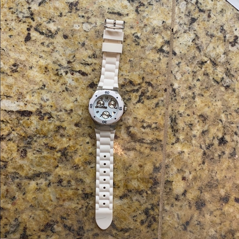 Invicita White Silicone Watch Model 18786
